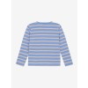 Blauw/oudroze gestreepte t-shirt - Priceville stripe pattern medium blue